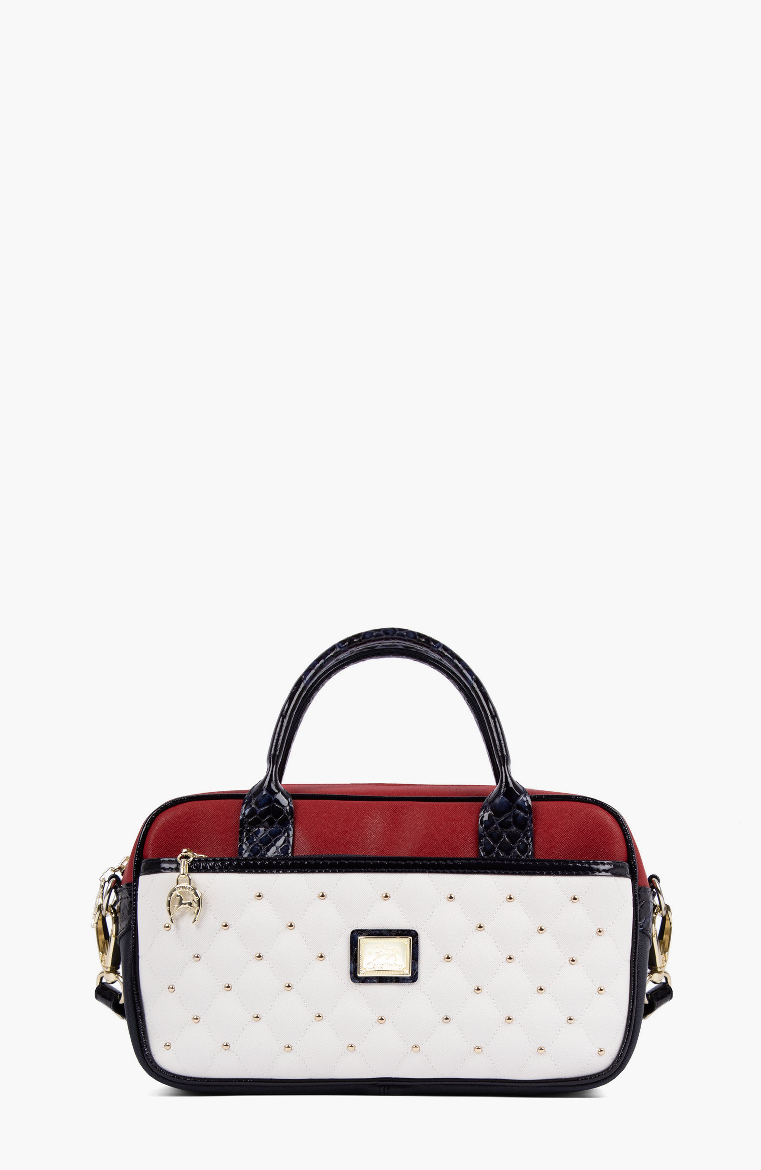 Craft 576 Handbag, Main, color, Navy / Red