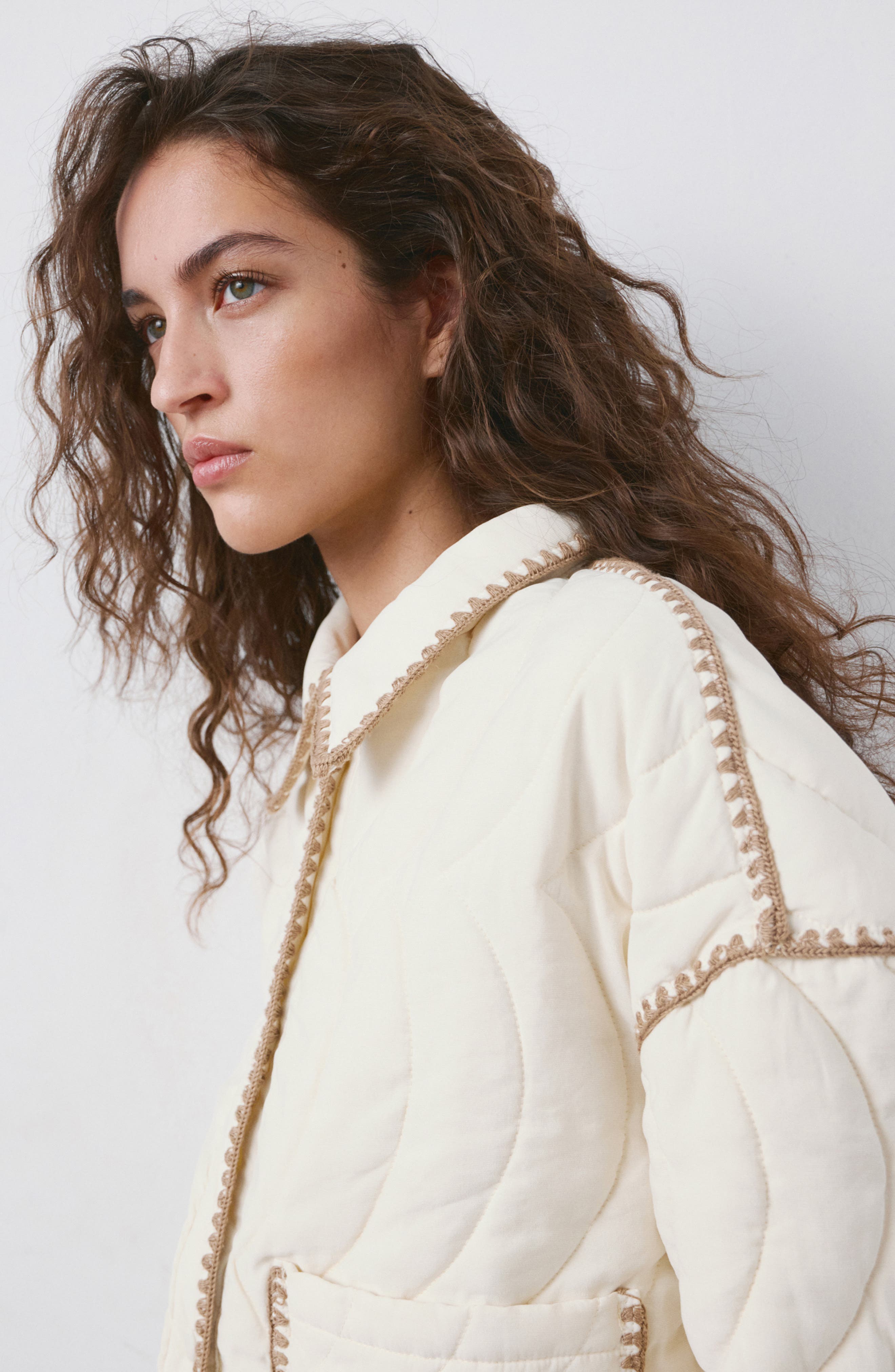 MANGO Quilted Jacket — фото 8