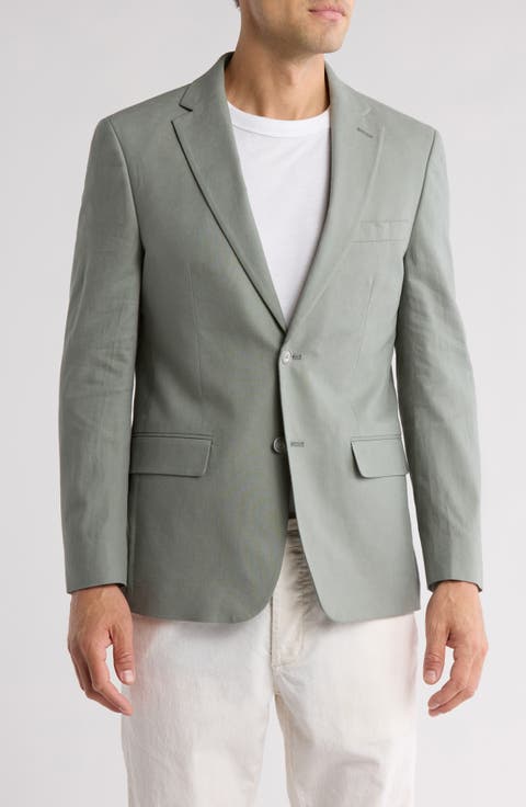 Linen Blend Sport Coat