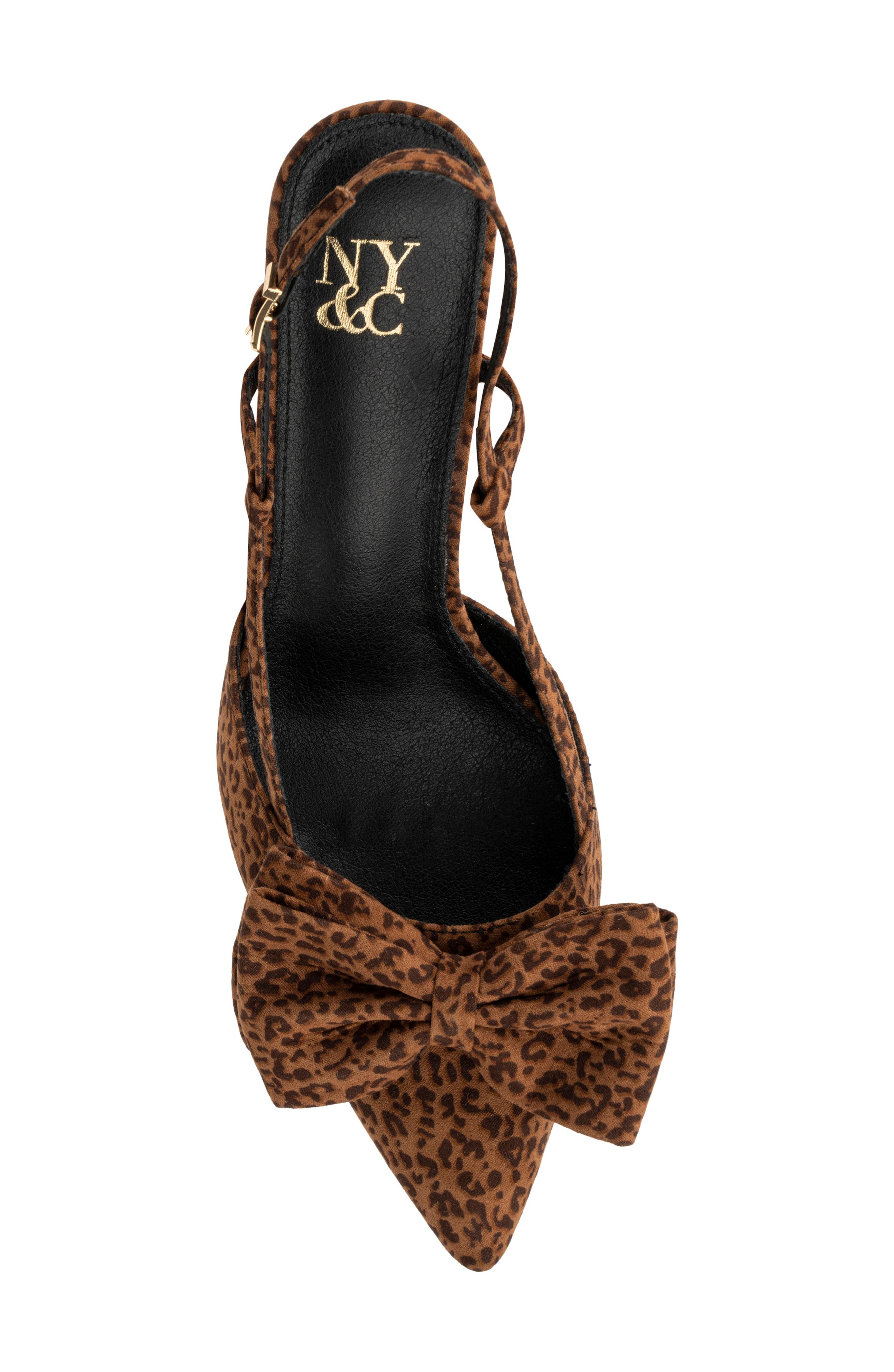 NEW YORK AND COMPANY Georgina Slingback Pump, Alternate, color, Brown