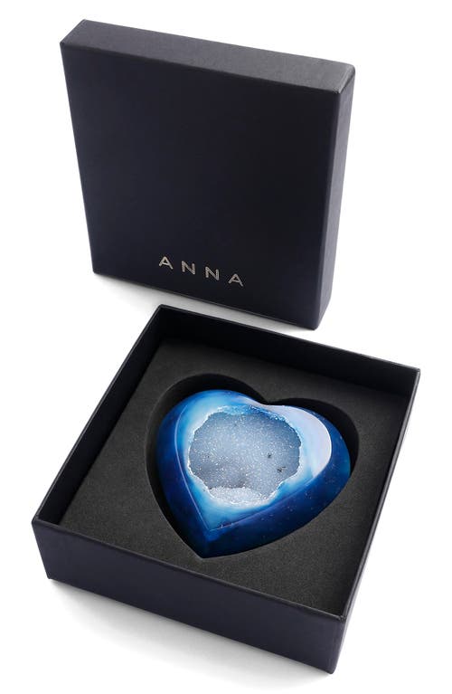 Anna New York Cuore Heart In Blue