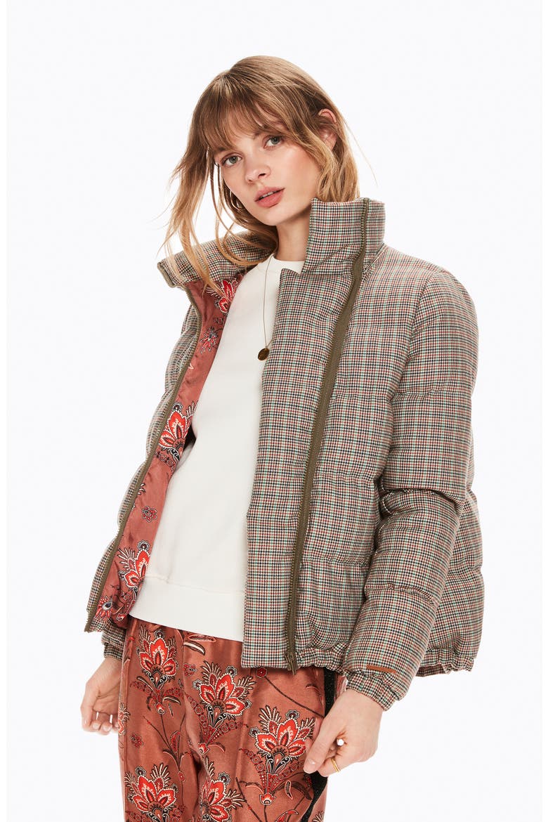 Quilted Check Jacket, Alternate, color, MULTI SMALL CHECKED