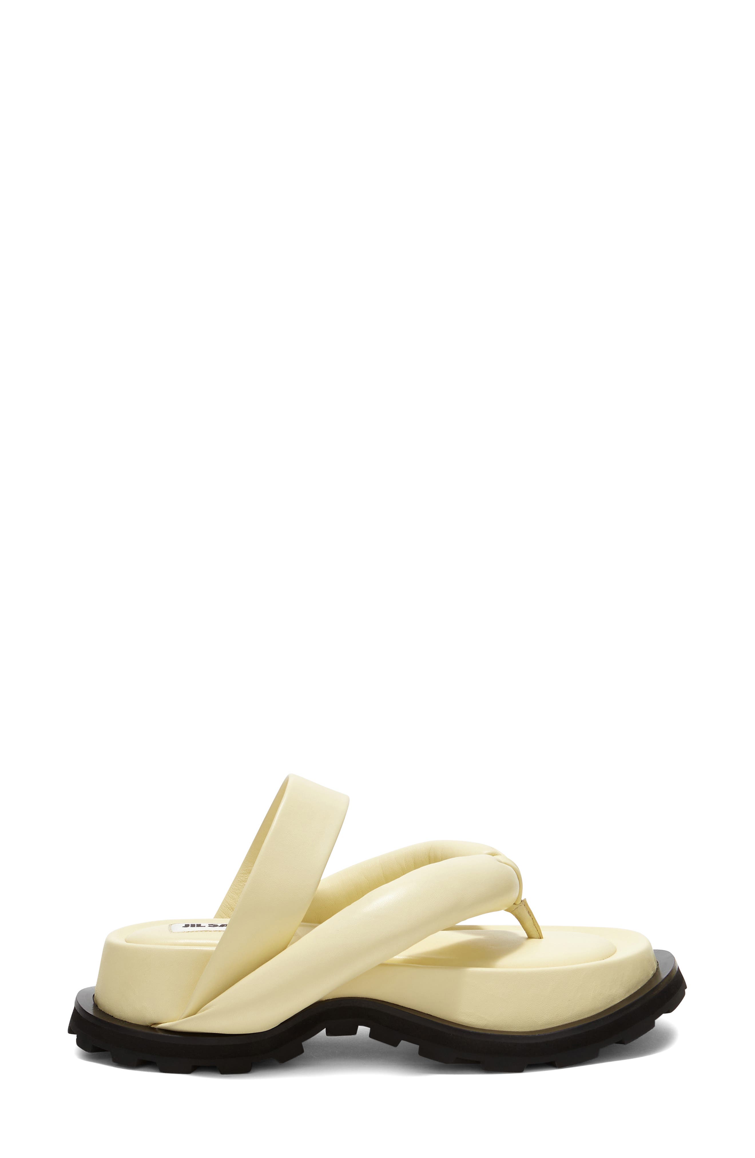 Jil Sander Platform Sandal, Alternate, color, 