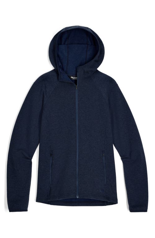 Outdoor Research Crescent Fleece Zip Hoodie In Blue