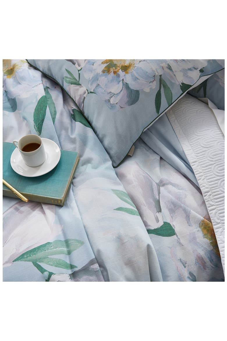 Wilderness Duvet & Sham Set, Alternate, color, BLUE