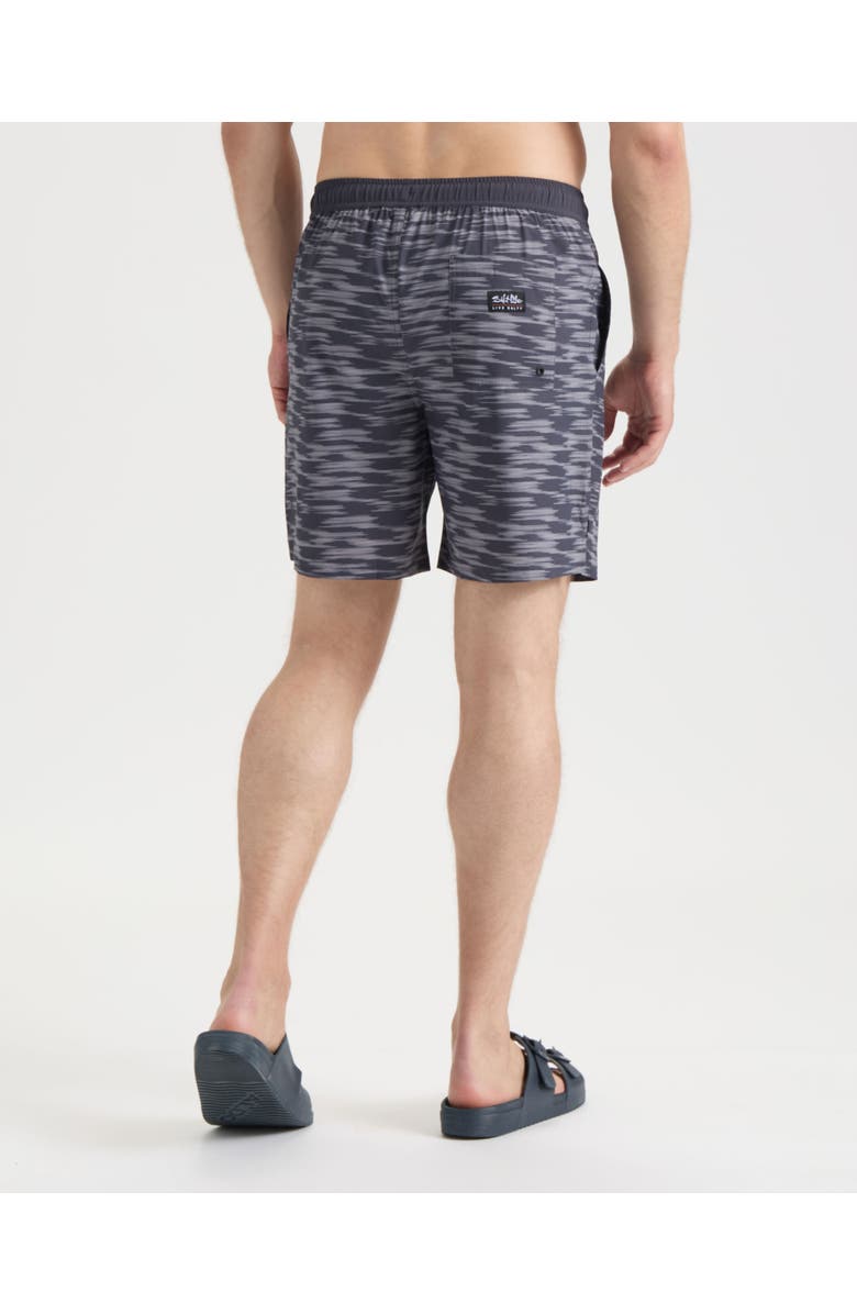 Salt Life Static Shorts, Alternate, color, Ebony