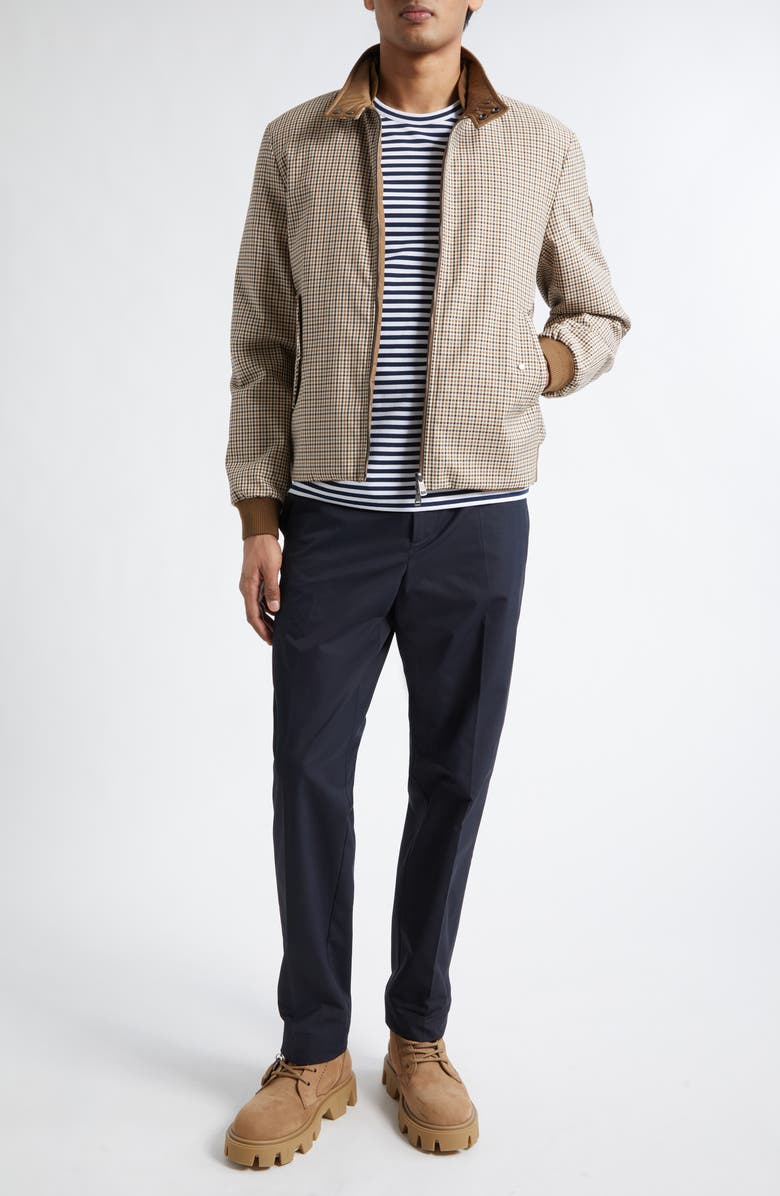 Moncler Almogordo Reversible Short Down Jacket, Alternate, color, Beige