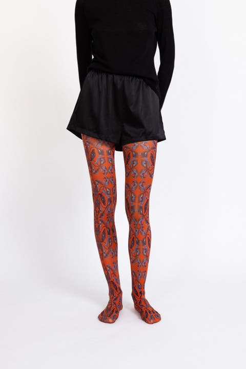 Printed Tights