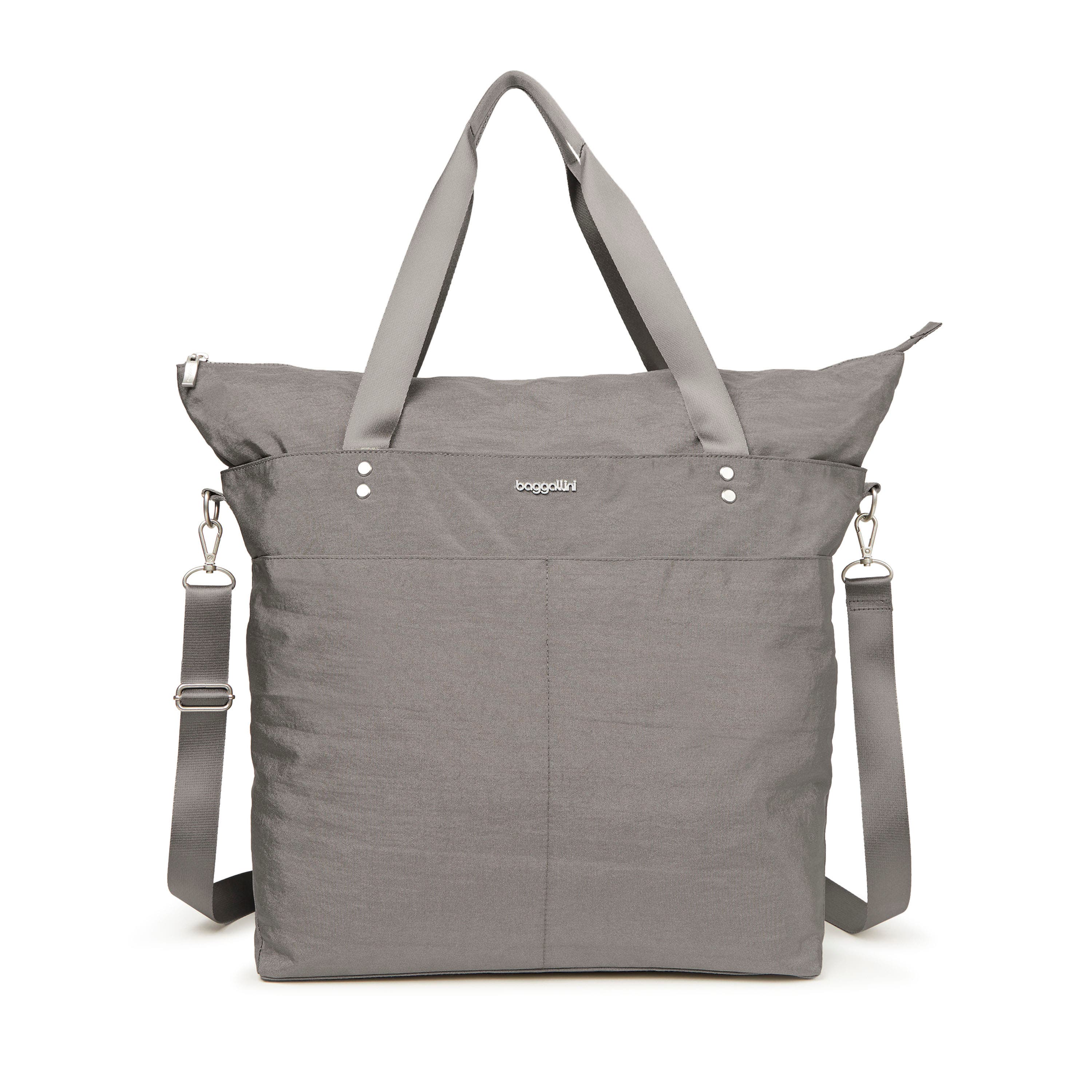 BAGGALLINI Large Carryall Weekender Tote Bag, Alternate, color, Sterling Shimmer
