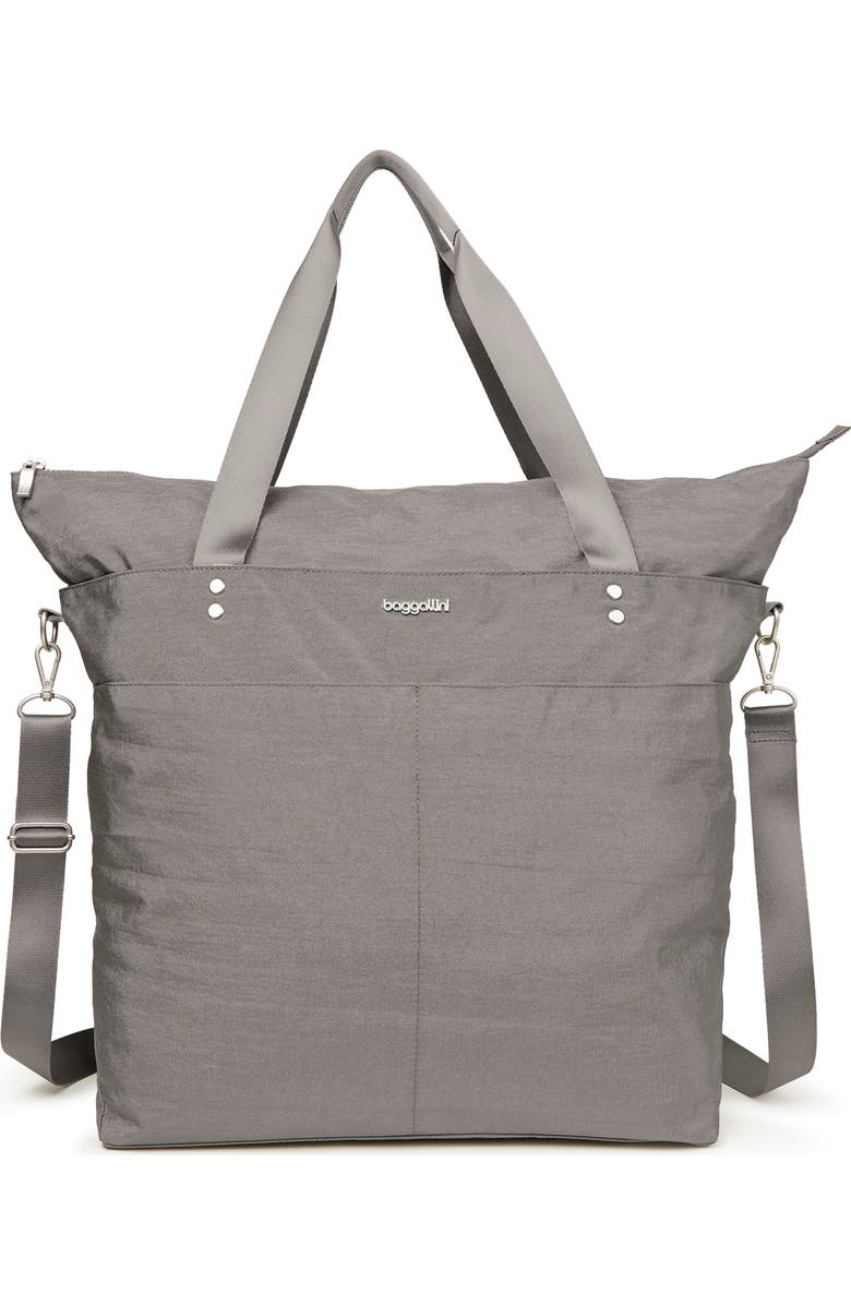 BAGGALLINI Large Carryall Weekender Tote Bag, Alternate, color, Sterling Shimmer
