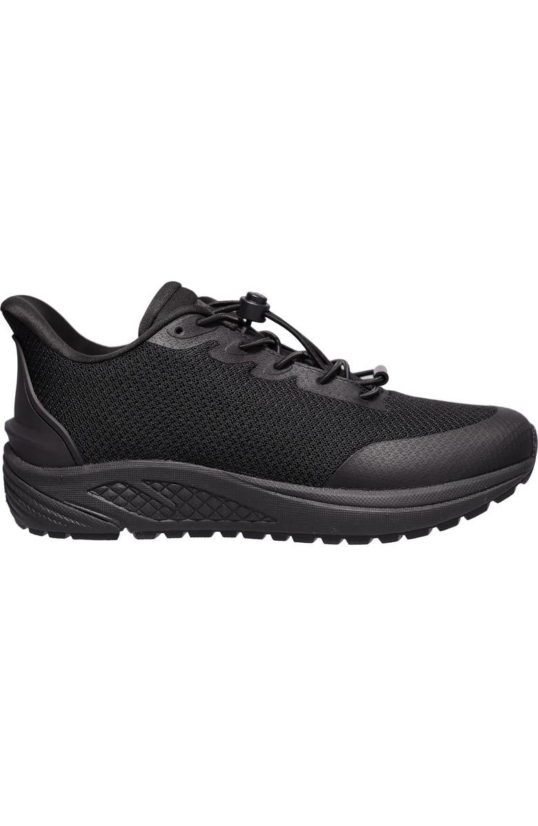 Propét One Velocity Knit Sneaker, Alternate, color, All Black