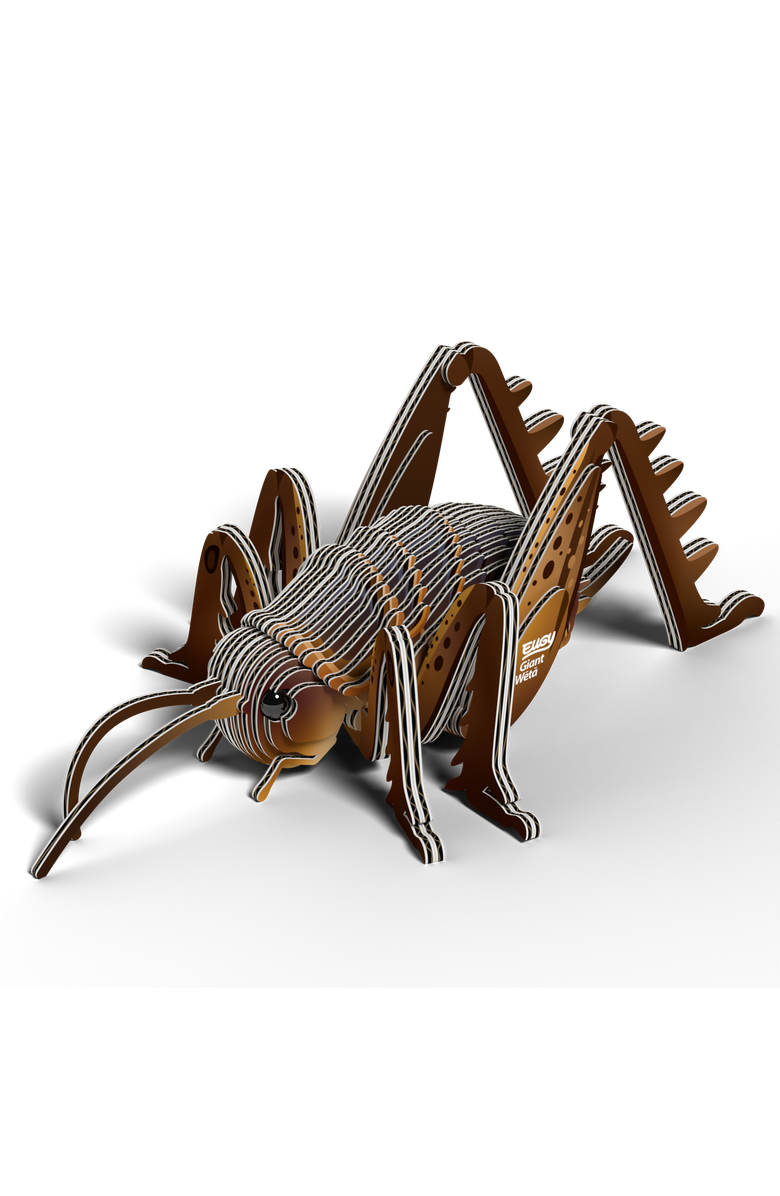 Eugy Puzzles Giant Weta 3D Puzzle, Alternate, color, NO COLOR