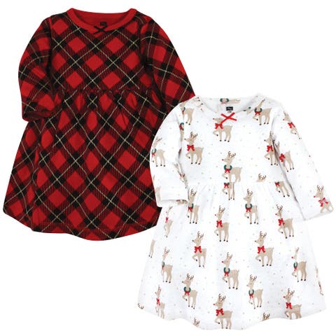 Two Pack of Long-Sleeve Dress