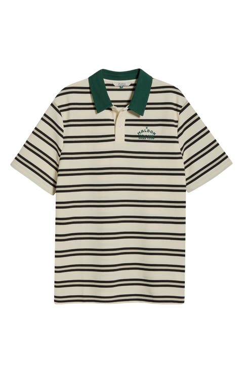Fairway Bass Club Stripe Piqué Polo