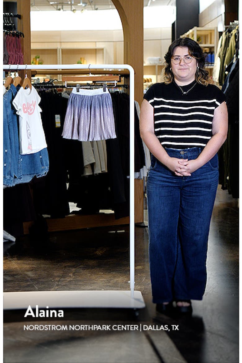 Kids' Pleated Metallic Skirt video