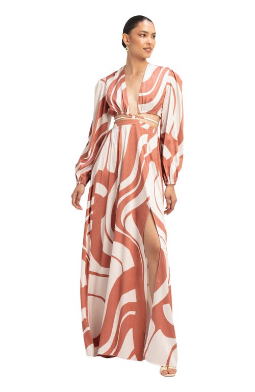 DIARRABLU Amal Dress in Luze Rust  product