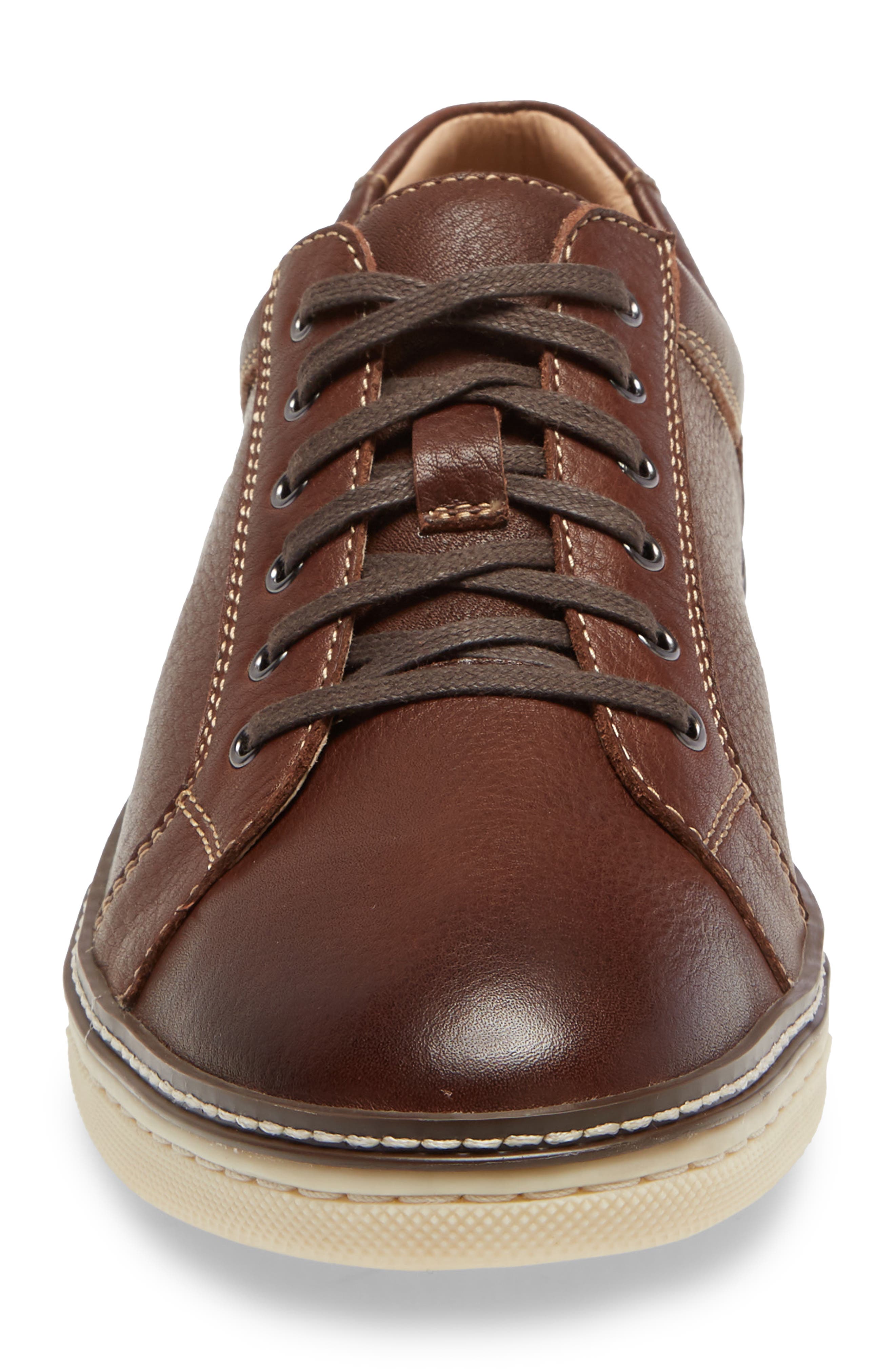 McGuffey Sneaker, Alternate, color, MAHOGANY