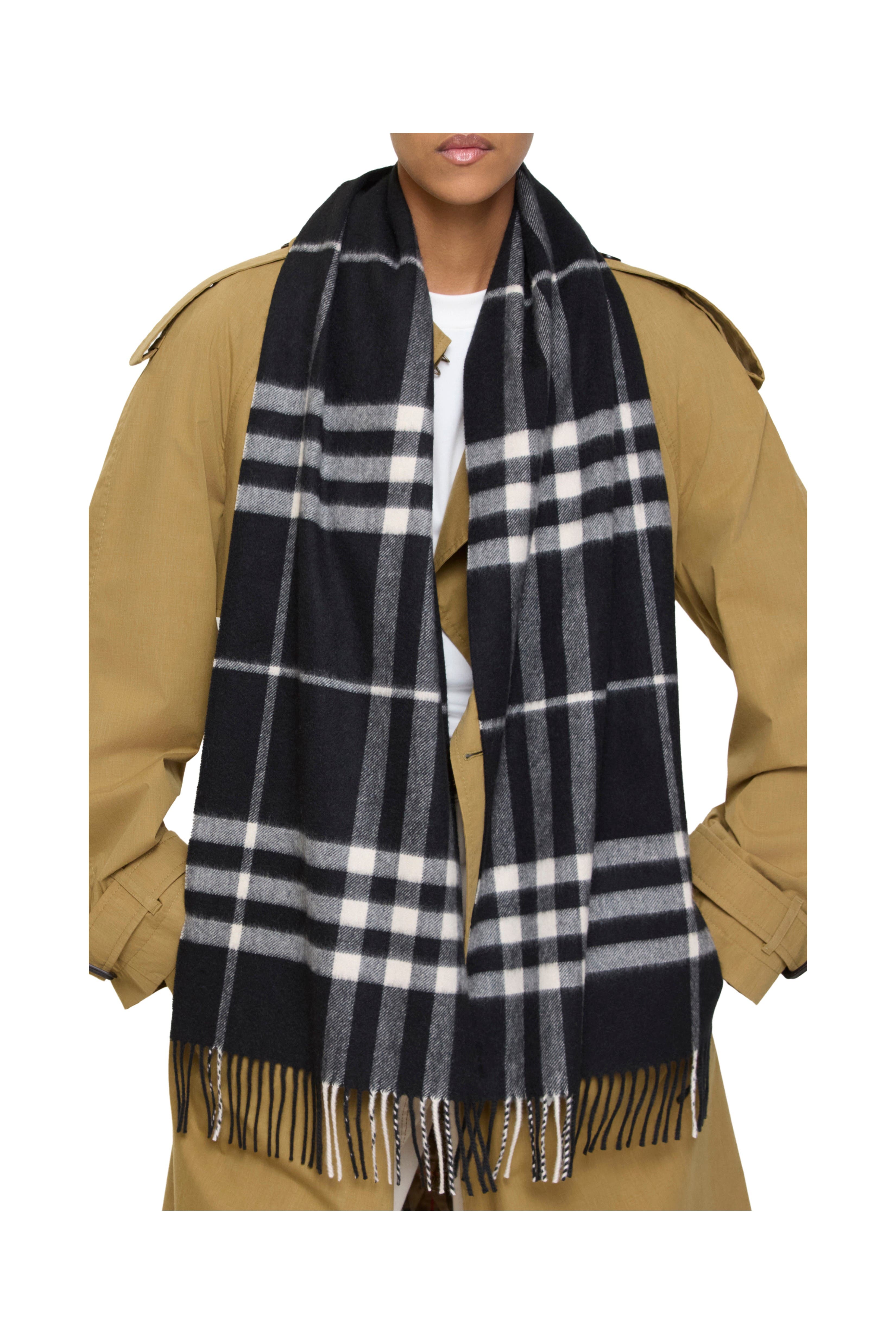 Check Cashmere Scarf | Nordstrom