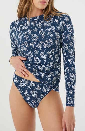 Roxy Hibiscus Haven Sea Skippin" Cover-Up Rashguard