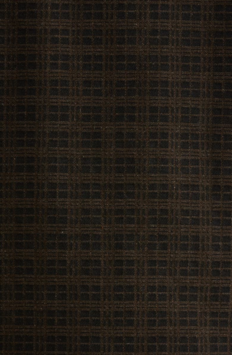 PLEASURES Horns Studded Zip Vest, Alternate, color, Brown Plaid