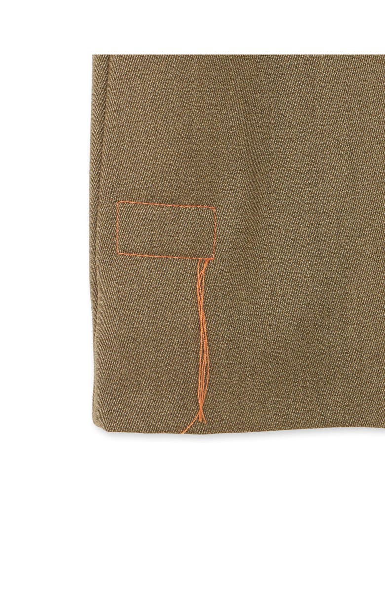 Fortela Serwilliam Wool Double-Breasted Coat, Alternate, color, Green