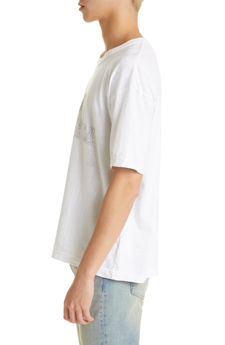 VISVIM Men's Oversize Alumni Graphic Tee, Alternate, color,