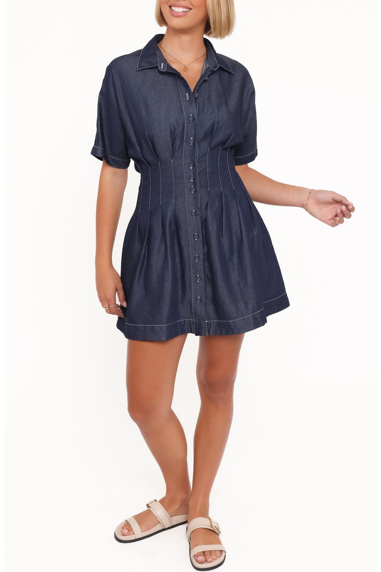 Davine Minidress, Main, color, BLUE