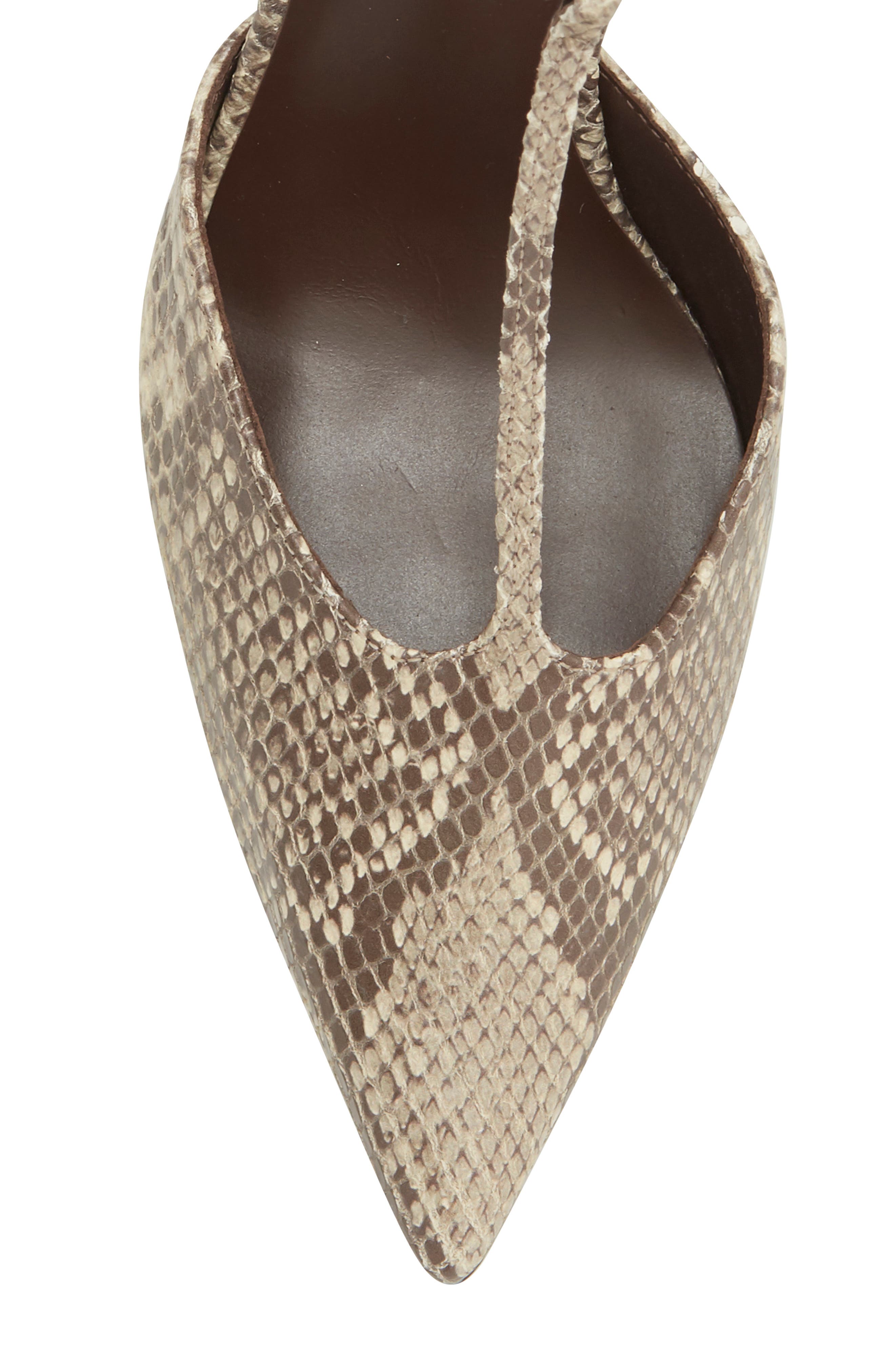 Stassie T-Strap Pump, Alternate, color, TAN SNAKE