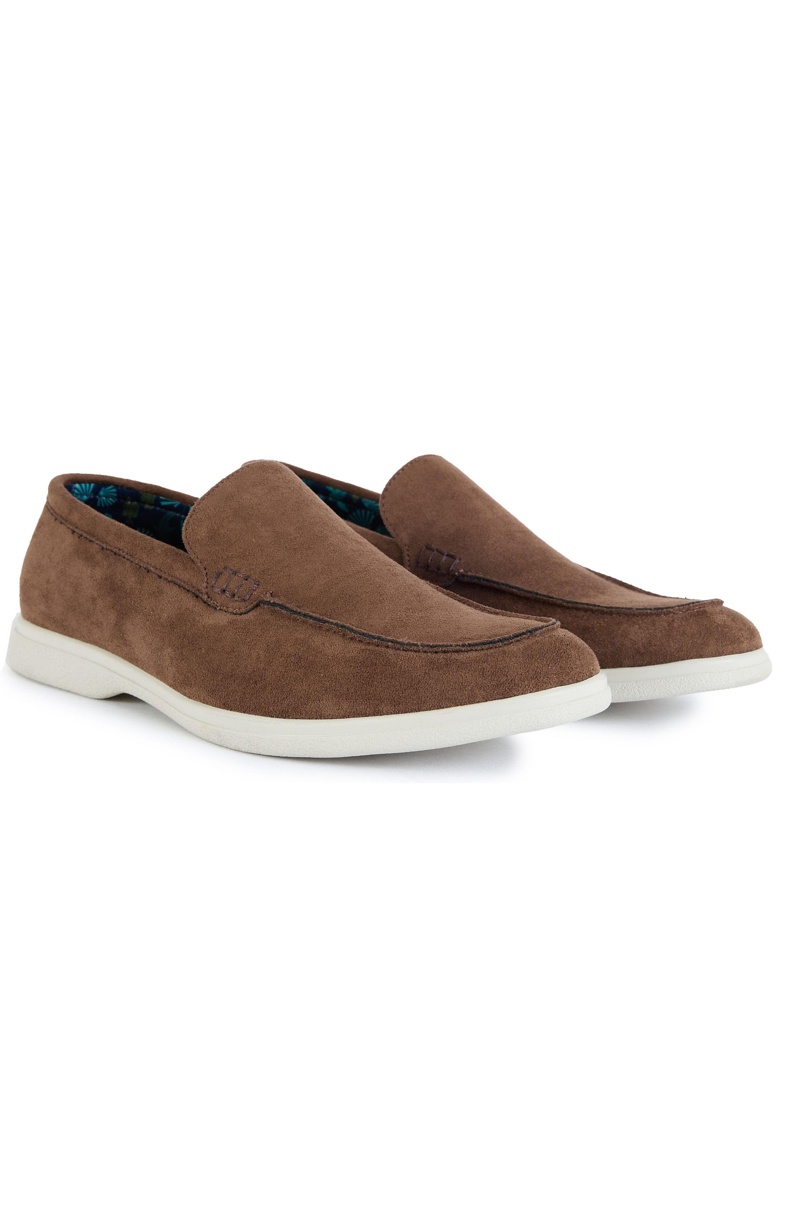 Cashew Slip On Loafers, Alternate, color, Dark Brown