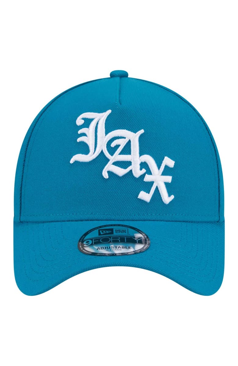 New Era Men's New Era Teal Jacksonville Jaguars Mystic 9FORTY A-Frame Adjustable Hat, Alternate, color, Teal