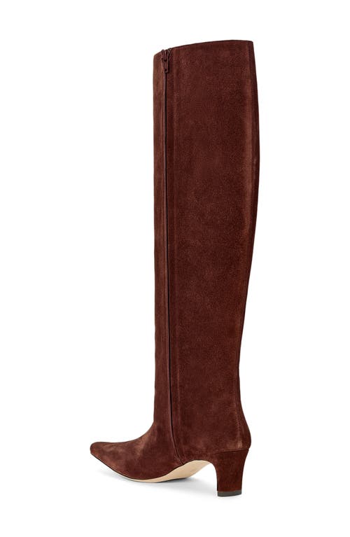 Staud Wide Shaft Wally Boot In Animal Print