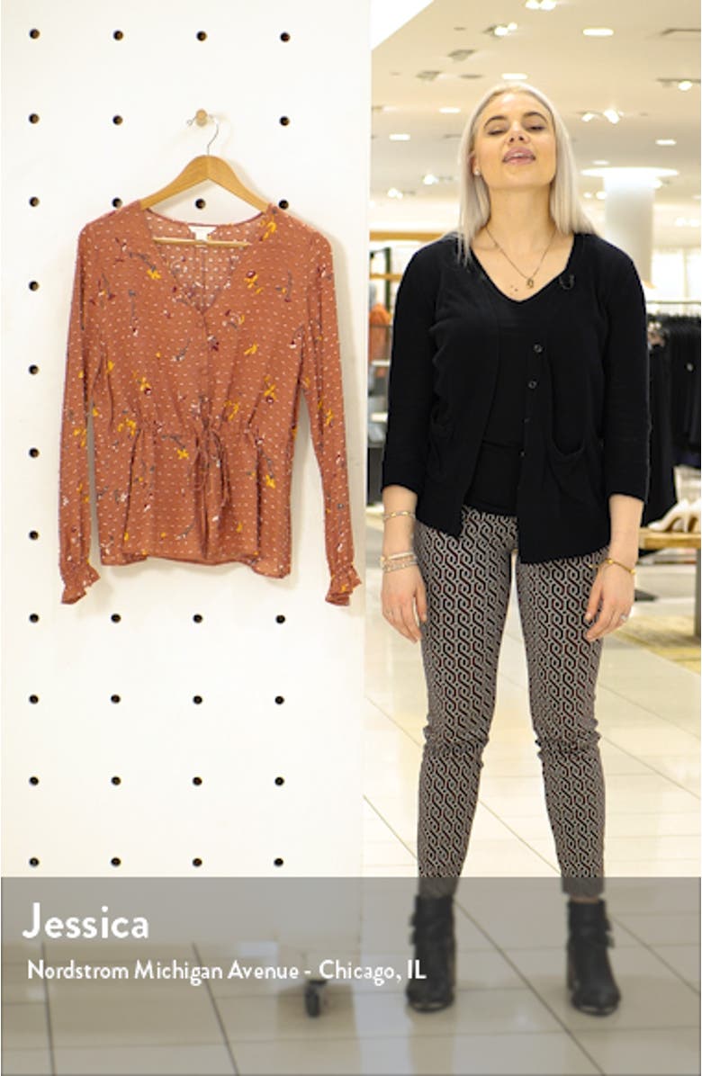 Textured Print Top, sales video thumbnail