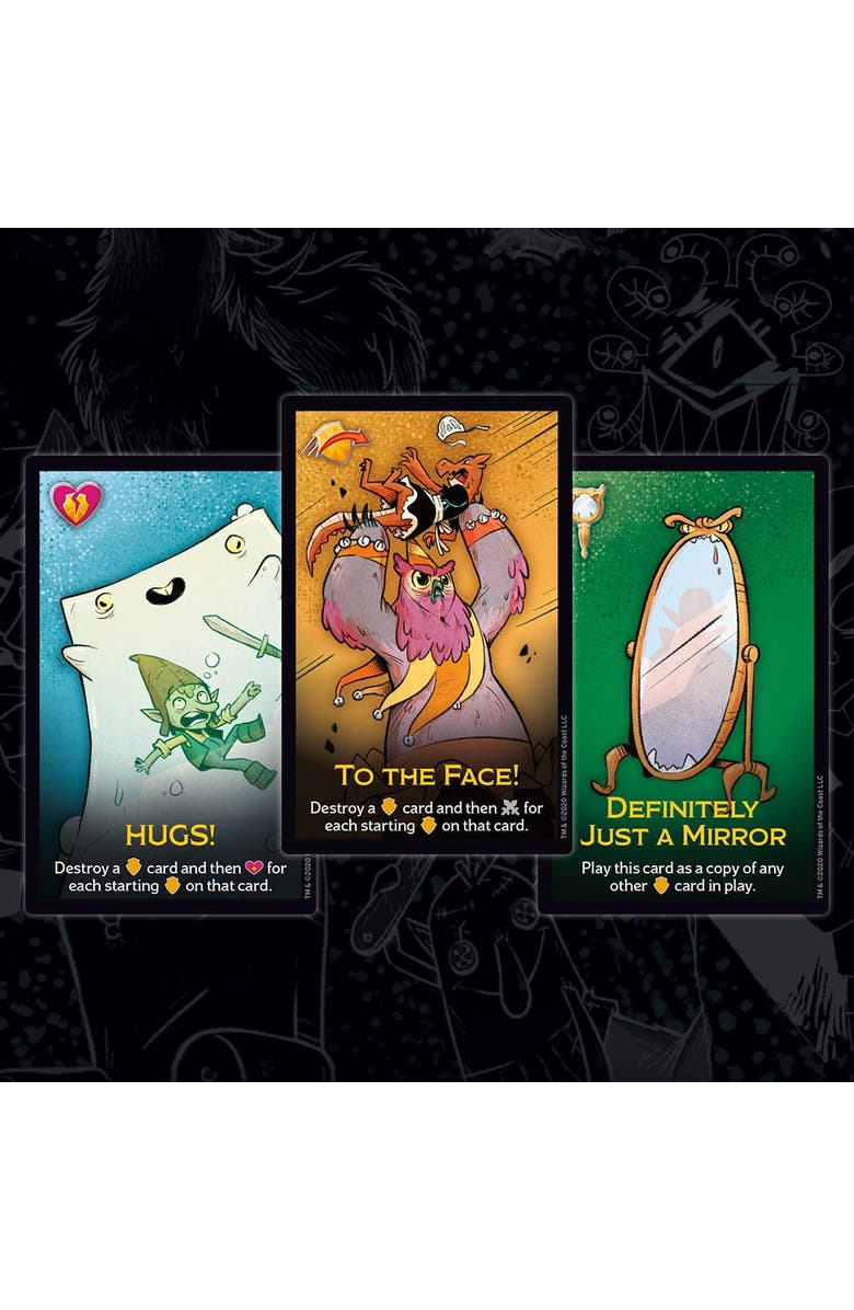 Wizards of the Coast Dungeon Mayhem, Monster Madness, Alternate, color, Multicolored