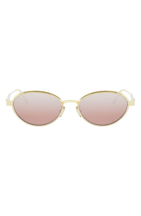 'DiorCannage R1U Oval Sunglasses
