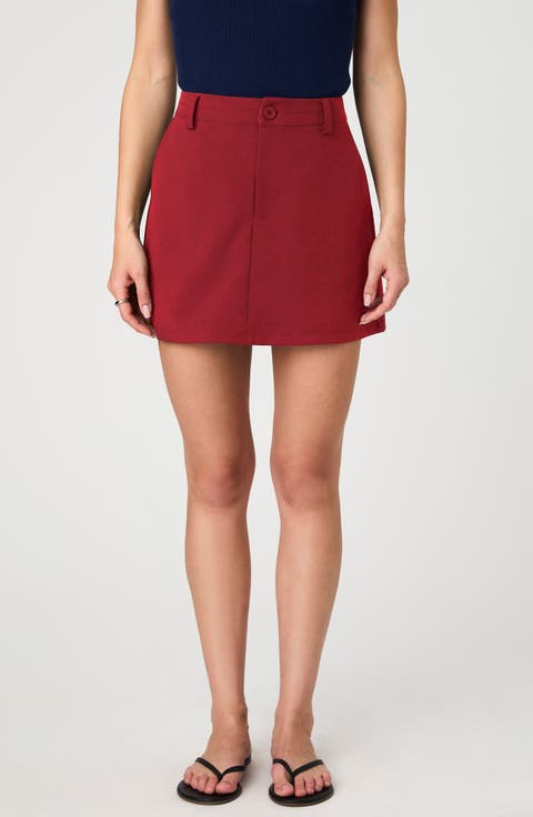 スカート BERNADETTE Women Mini Skirts PS25 RTW SKIRT ELL 12 RED judithmarch-113_fb9069e5-be18-