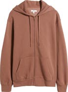 BP. Oversize Zip Fleece Hoodie
