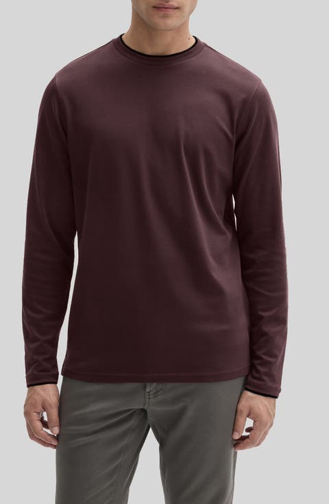 Georgia Pima Cotton Long Sleeve T-Shirt