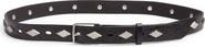 rag & bone Colin Studded Leather Belt