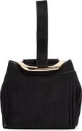 Dolce Vita Fringe Trim Mini Bucket Bag