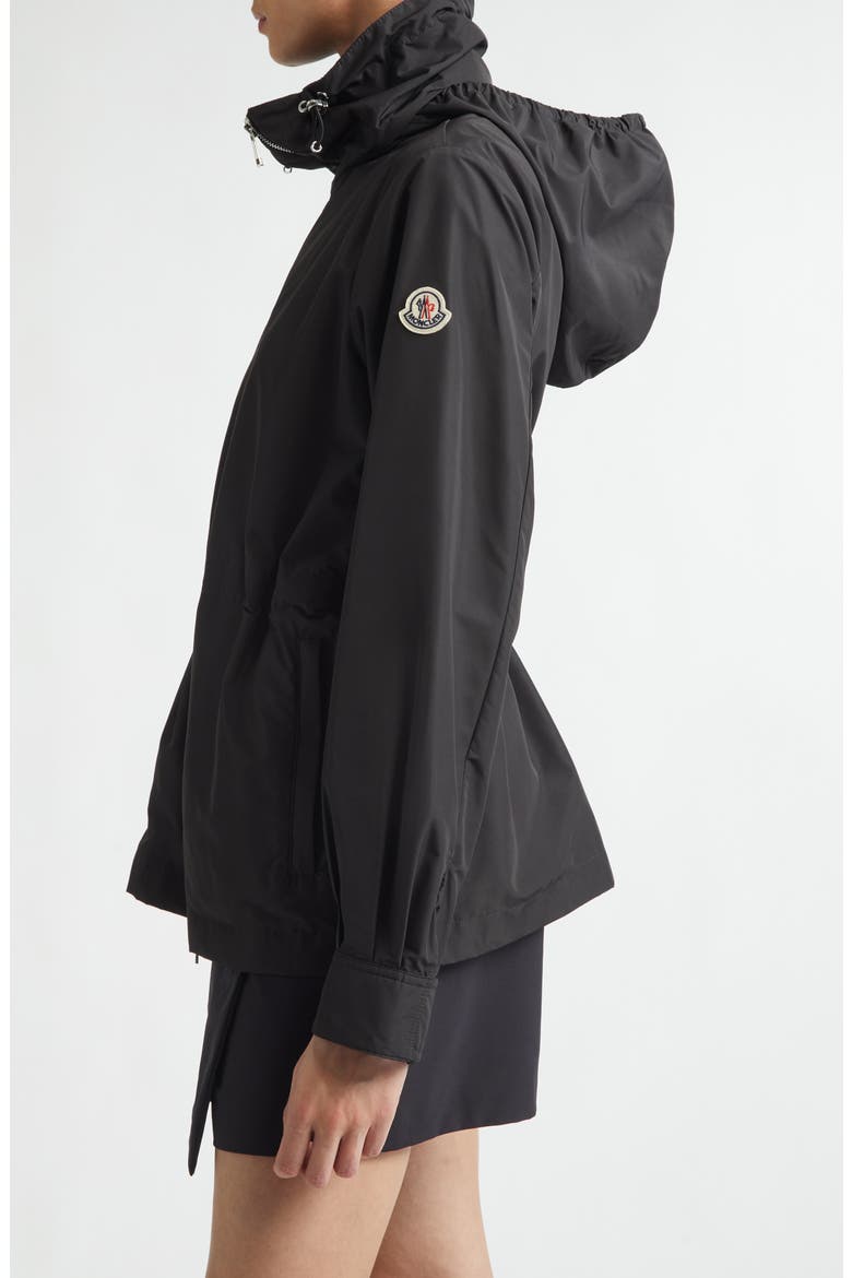 Enette Hooded Jacket, Alternate, color, BLACK