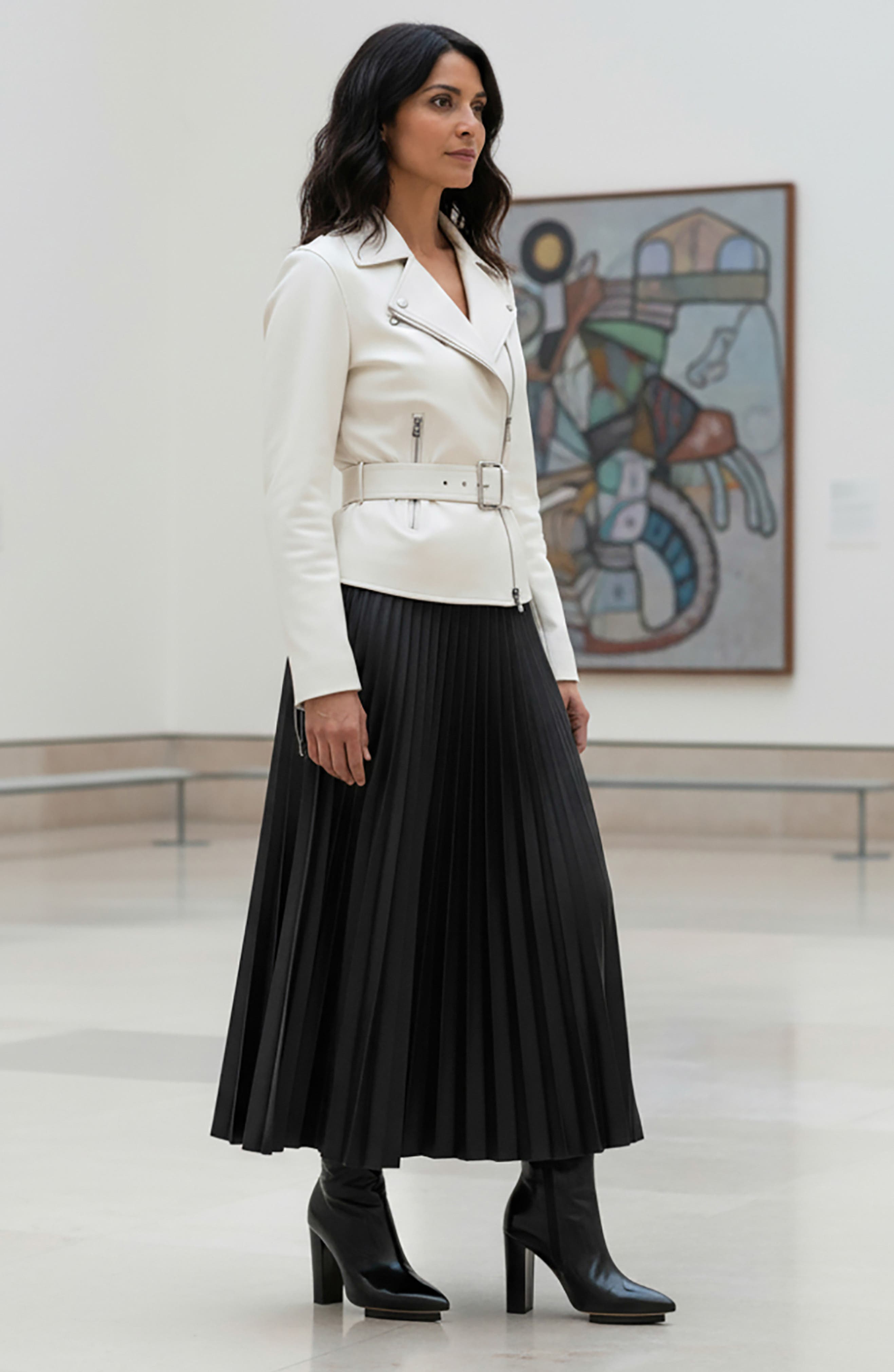 BEAUTIISOLES Tessa Pointed Toe Platform Bootie, Alternate, color, Black