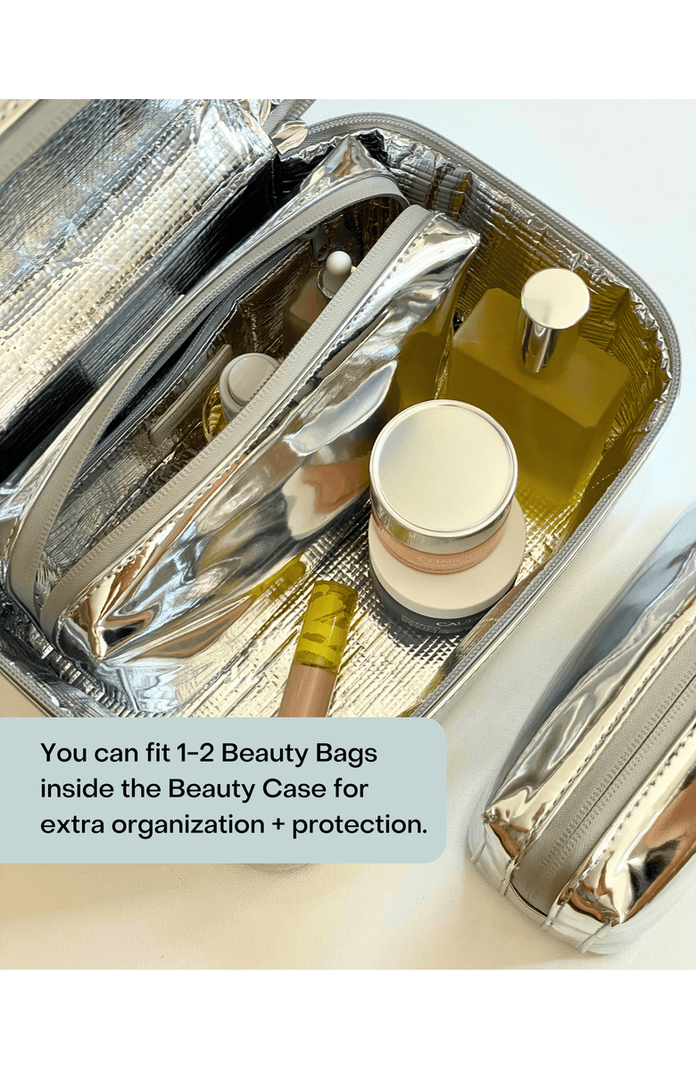 WELLinsulated Performance Beauty Bag, Alternate, color, Silver