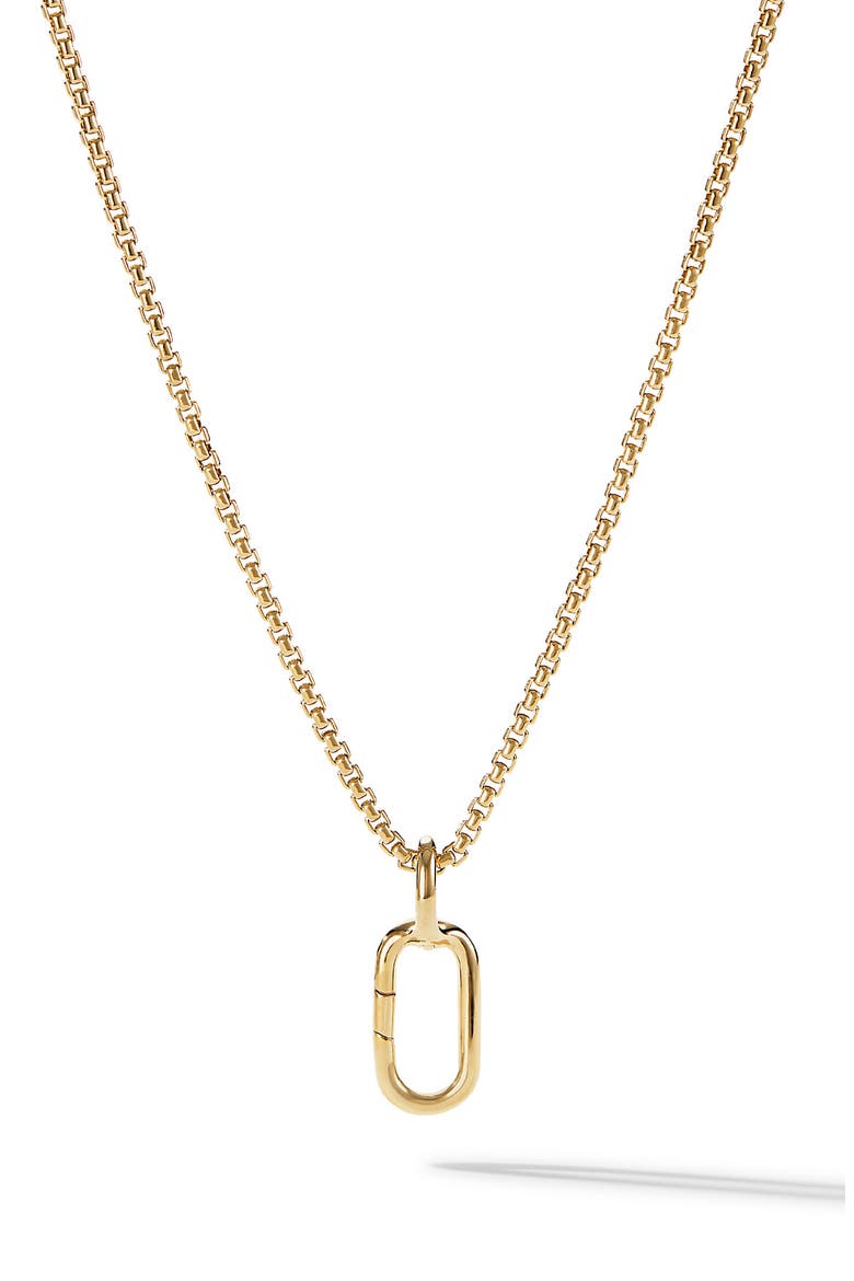 Lexington Amulet Holder in 18K Yellow Gold, Main, color, YELLOW GOLD