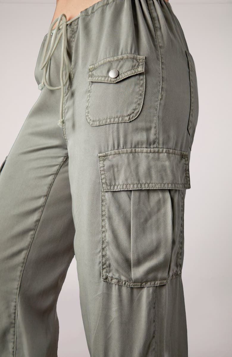 BLUE REVIVAL In Combat Tencel Wide Leg Pants, Alternate, color, 