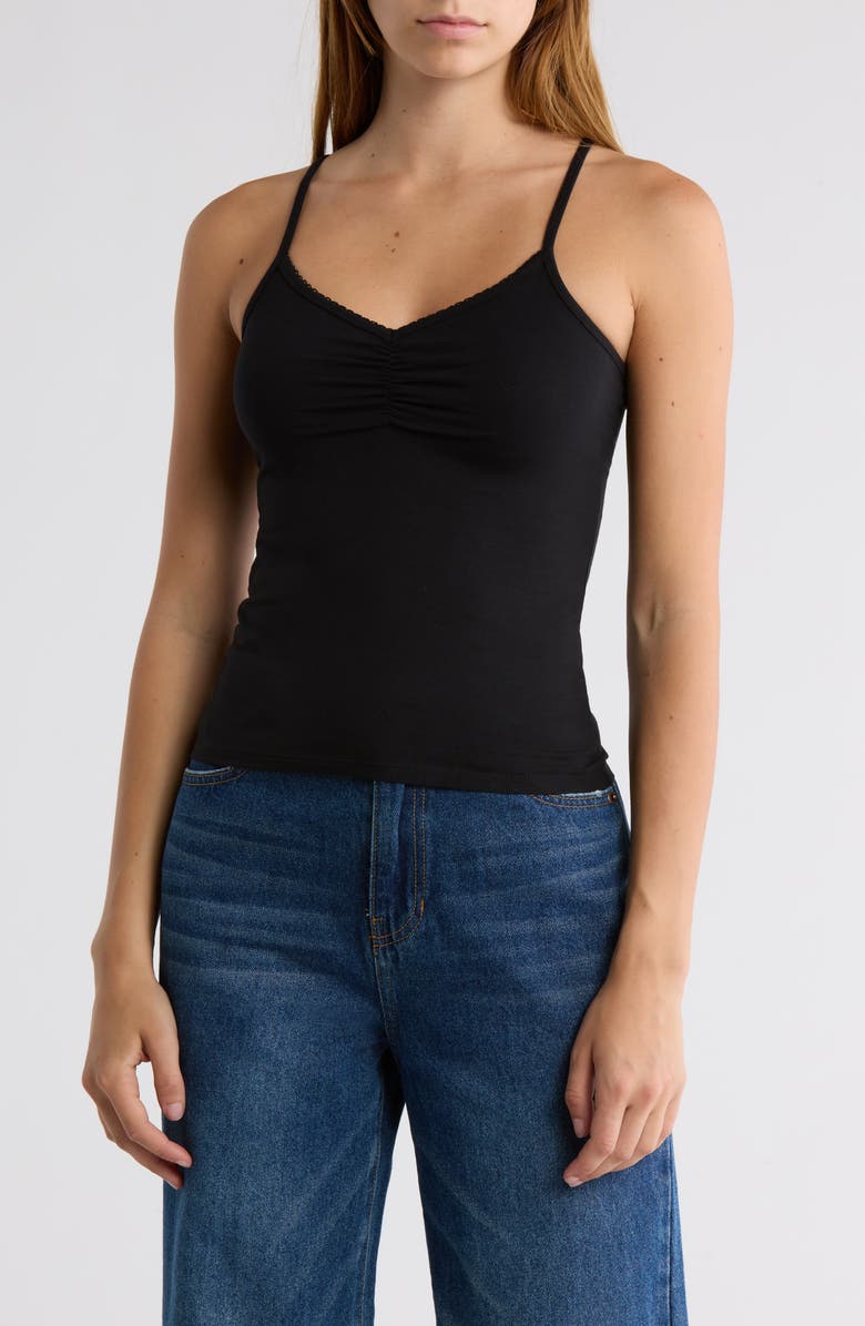 Abound Ruched Front Cami, Main, color,