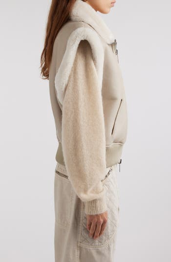 Isabel Marant(イザベルマラン)Edwina lamb shearling vest/Sale Isabel Marant Edwina Genuine Shearling Vest | Nordstrom
