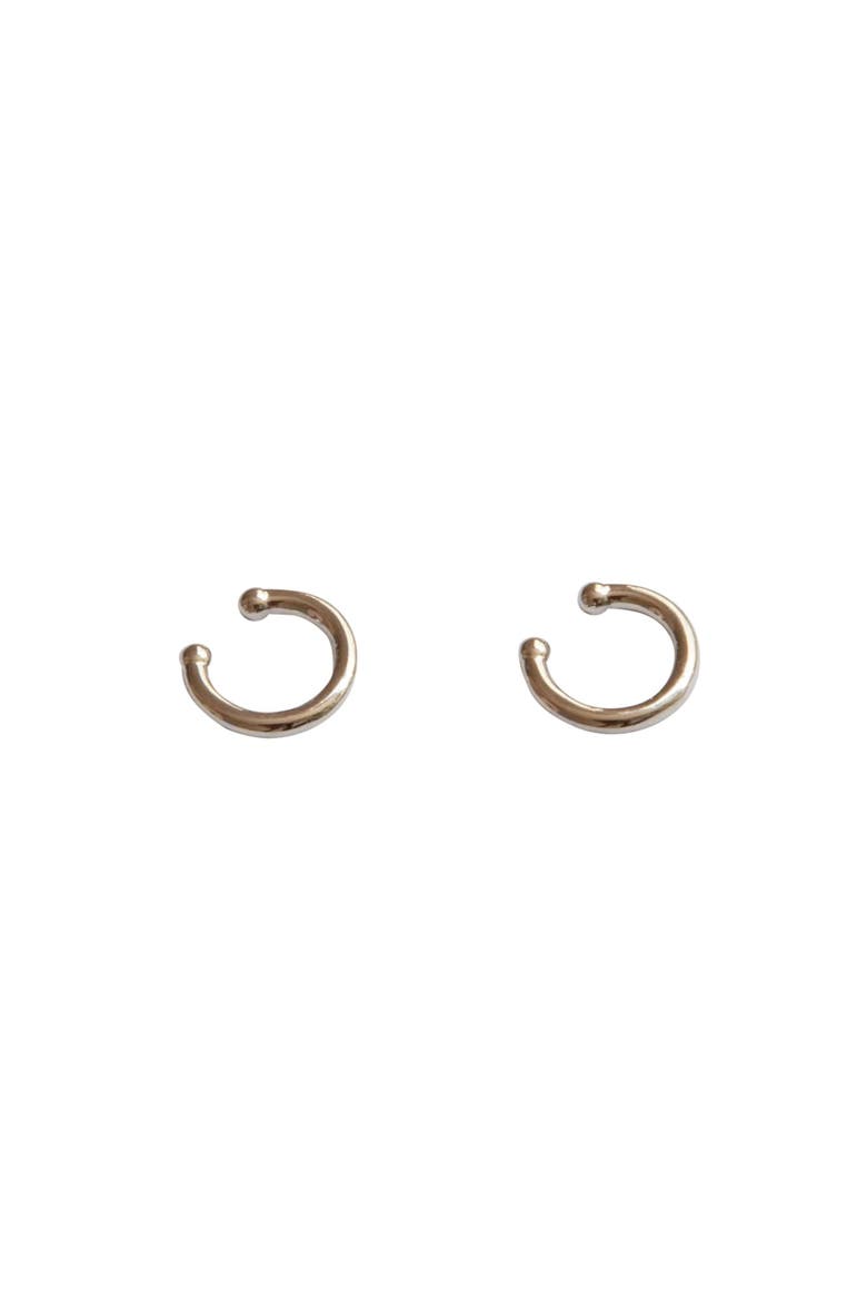 Simple Silver Ear Cuff, Main, color, Silver