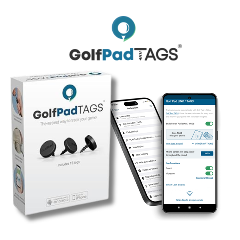 TAGS Automatic Golf Shot Tracking System for Android/Apple