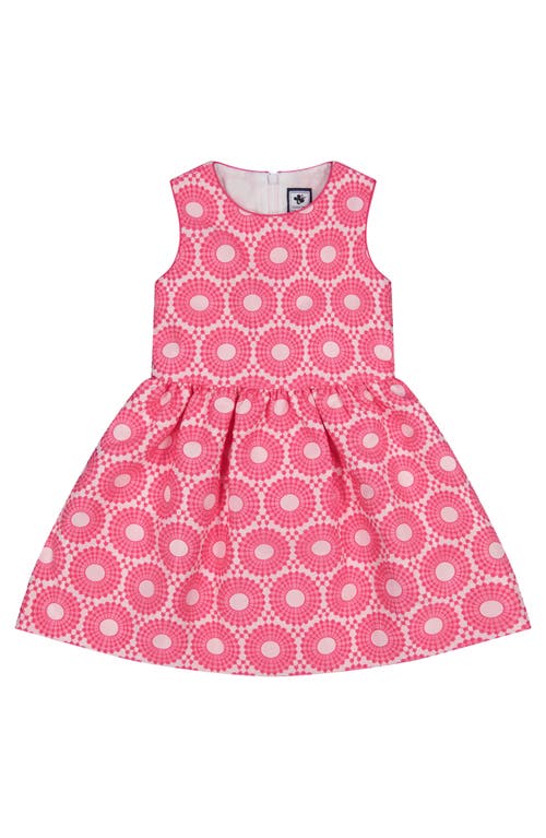 BUSY BEES BUSY BEES SALLY SOIREE DRESS FUCSHIA BROCADE
