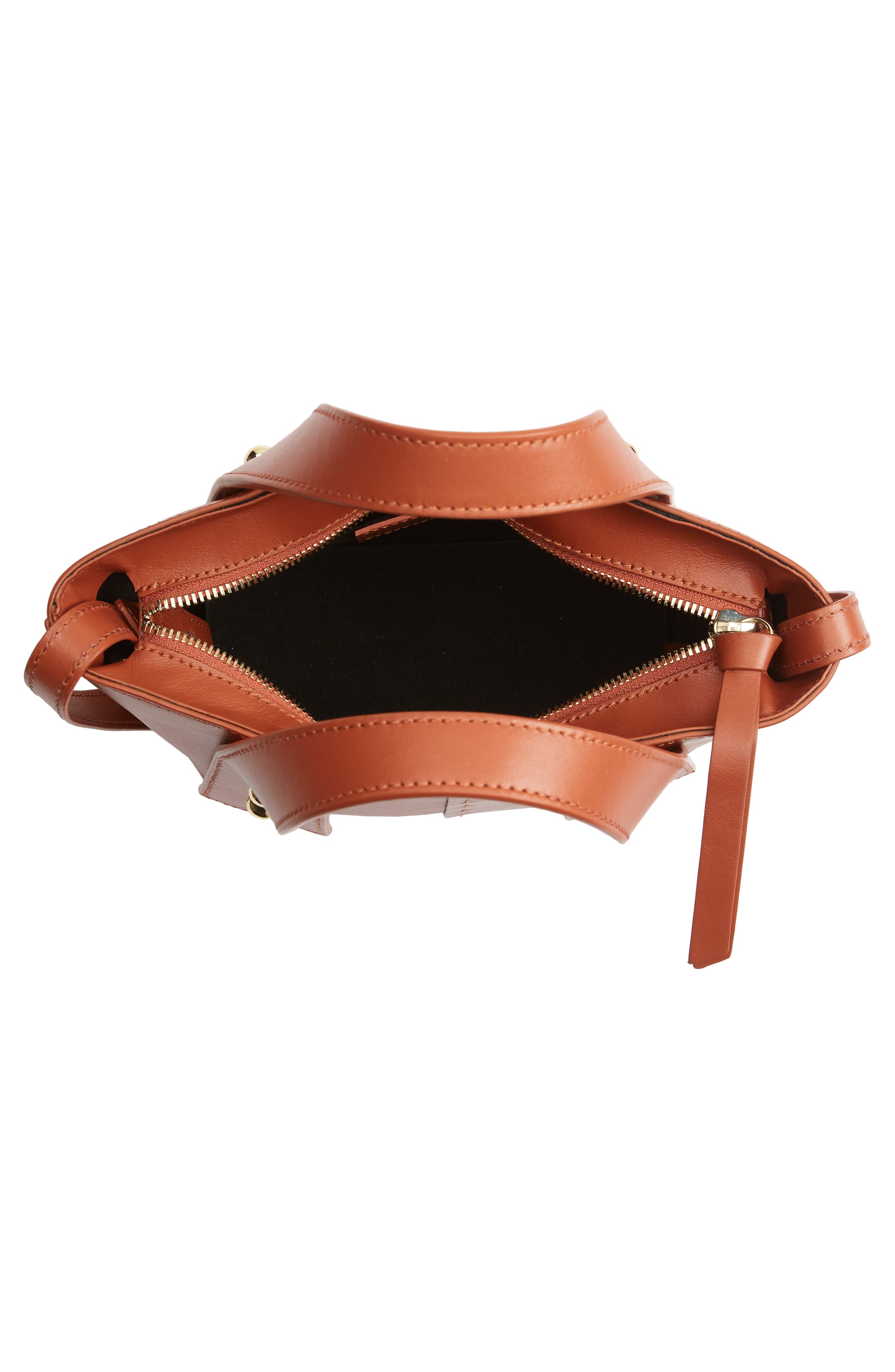 Les Second Mini Crossbody Bag, Alternate, color, REDWOOD